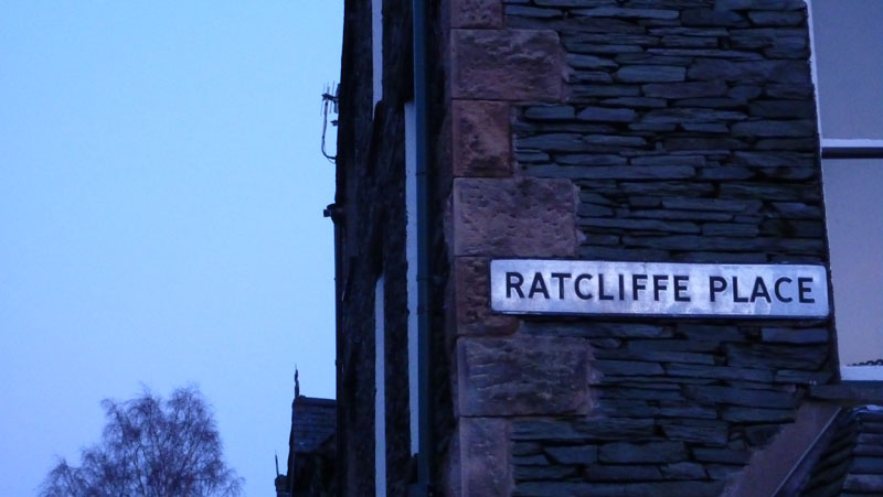 Ratcliffe Roadsign